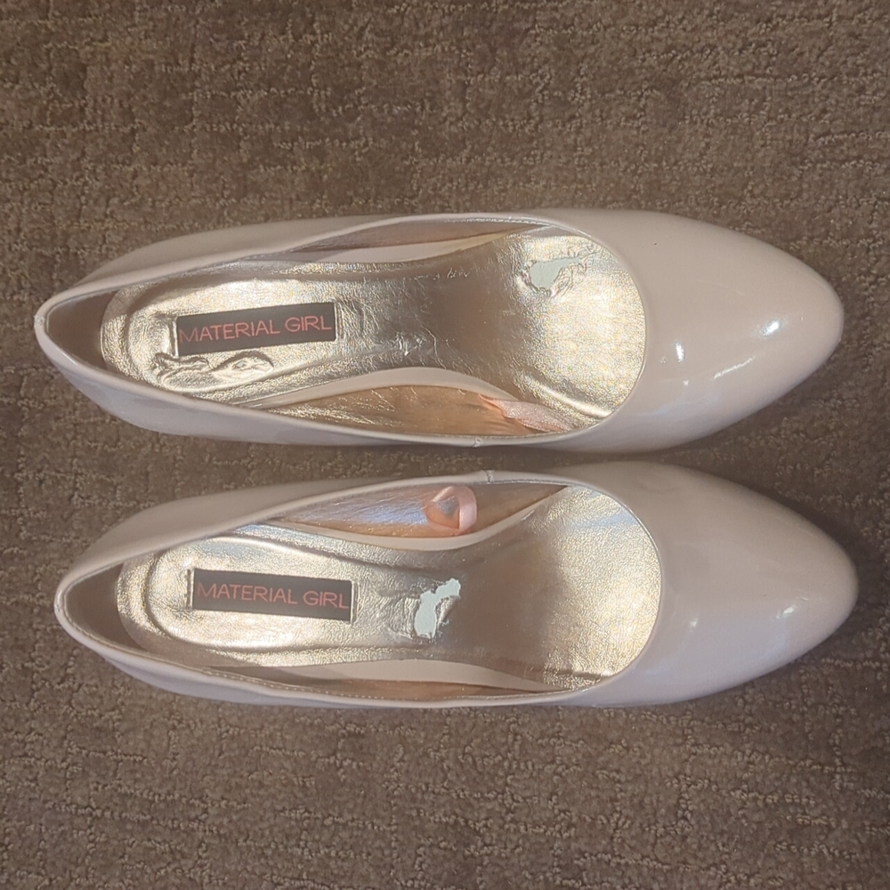 Beige ~2.5" heels